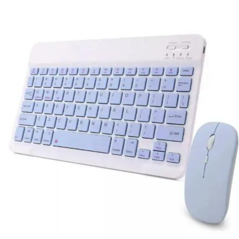 kits teclado e Mouse+ sem fio e Bluetooth e tablet