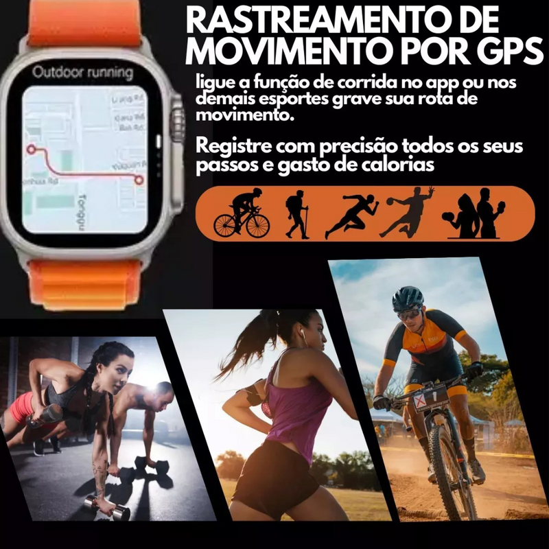 Relógio Inteligente Smartwatch S9 Ultra Pro 49mm